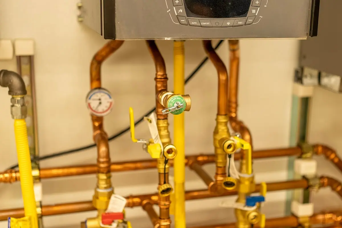 Licensed technician providing Slab Leak Repair for a homeowner in Clarion