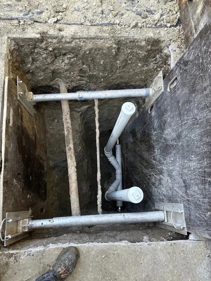Experienced plumber completing Gas Line Repair work in Clarion